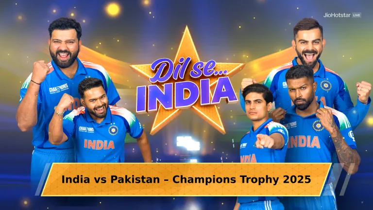 India Wins- India vs Pakistan Champions Trophy 2025