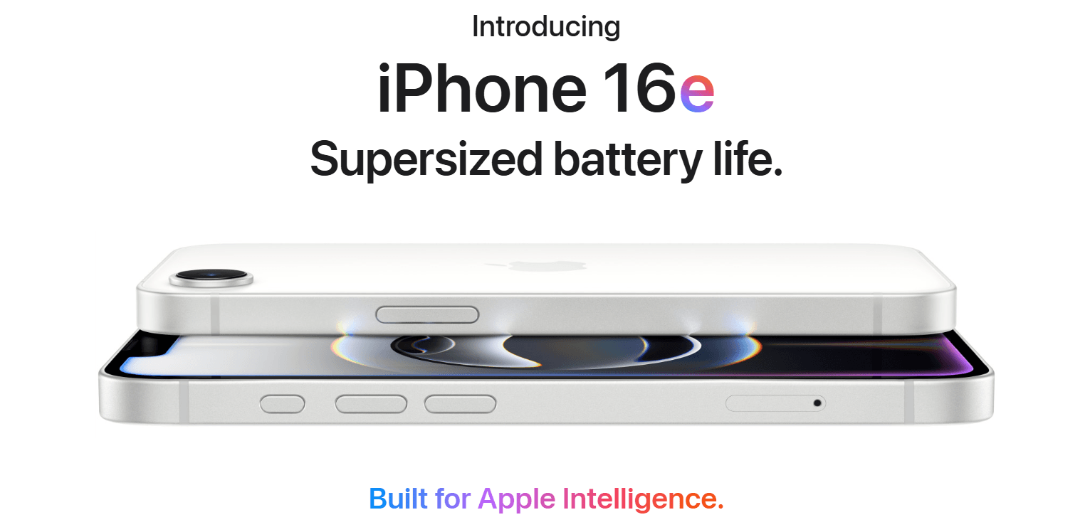 iPhone 16e