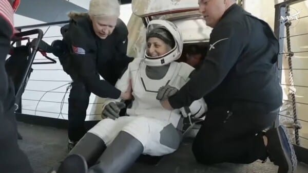 Astronauts Sunita Williams