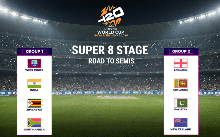 T20 World Cup 2026 Super 8: Groups, Fixtures, and Semi-Final Qualification Criteria