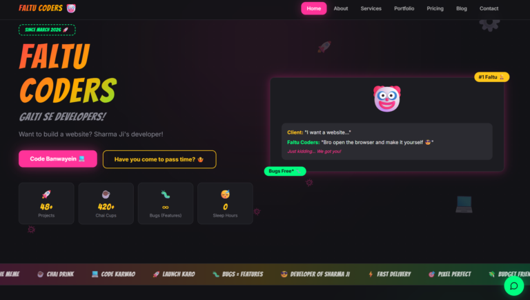 Faltu Coders